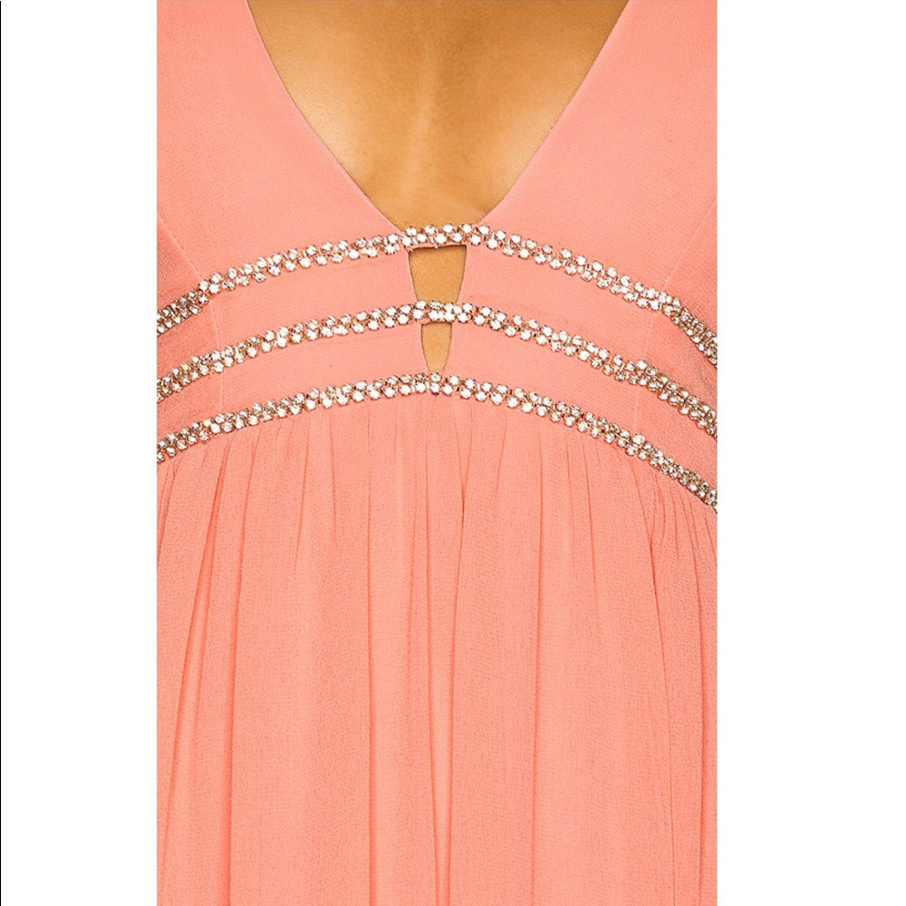 NWT NBD Giavanna Gown in Sorbet Pink - Picture 4 of 10